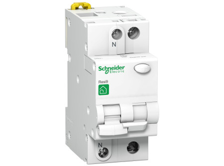 Schneider R9D31206 - RESI9 áramvédős kismegszakító, AC osztály, 1P-N, C, 6A, 30mA