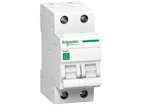 Schneider R9F14225 - RESI9 kismegszakító, 2P, C, 25A