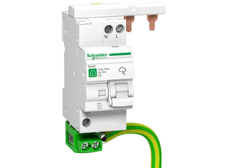 Schneider R9L16610 - RESI9 QUICK PF túlfeszültség-korlátozó, 10kA, 1P-N