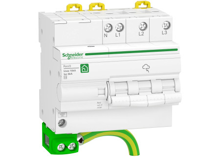 Schneider R9L16710 - RESI9 QUICK PF túlfeszültség-korlátozó, 10kA, 3P-N