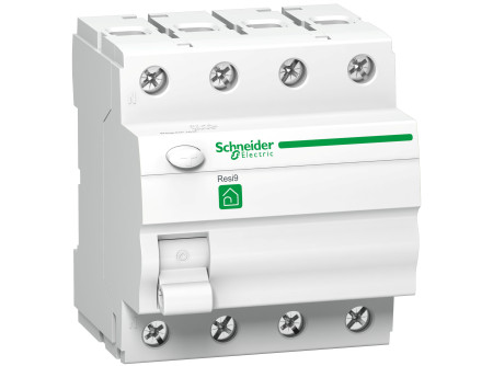 Schneider R9R11440 - RESI9 áram-védőkapcsoló, AC osztály, 4P, 40A, 30 mA