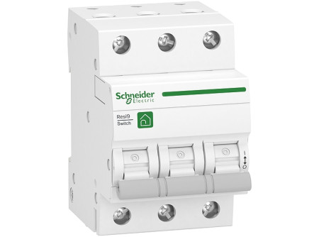 Schneider R9S64363 - RESI9 szakaszolókapcsoló, 3P, 63A