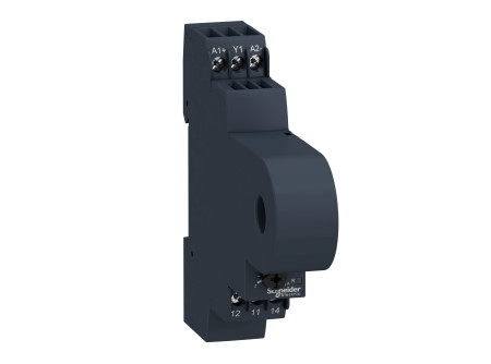 Schneider RM17JC00MW - RM17 áramfigyelő relé, beépített áramváltóval 2…20A, 1CO, 5A, 24…240VAC/DC