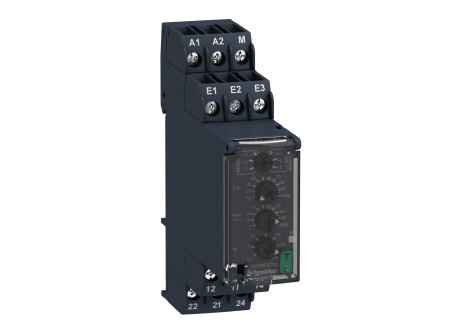 Schneider RM22JA31MR - RM22 multifunkciós áramfigyelő relé, kikapcsolás késleltetővel, 2CO, 8A, 2