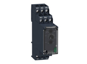 Schneider RM22LG11MR - RM22 folyadékszintfigyelő relé, 1CO, 8A, 24…240VAC/DC, mérési tart.:5…100k