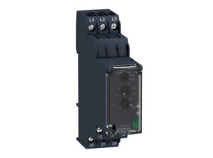 Schneider RM22TA33 - RM22 multifunkciós fázisfigyelő relé, 3f, kikapcsolás késleltetővel, 2CO, 8A