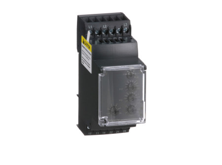 Schneider RM35TF30 - RM35 multifunkciós fázisfigyelő relé, 3f, 2NO, 5A, 220…480VAC