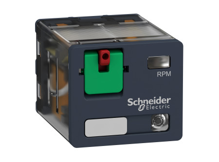 Schneider RPM32P7 - RPM teljesítményrelé, 3CO, 15A, 230VAC, tesztgombbal, LED-del