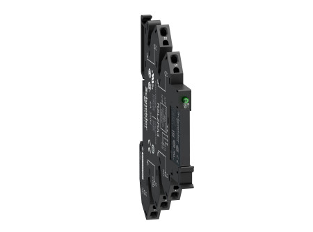 Schneider RSL1PRBU - RSL sorkapocs relé, 1CO, 6A, 24VAC/DC, rugós foglalattal