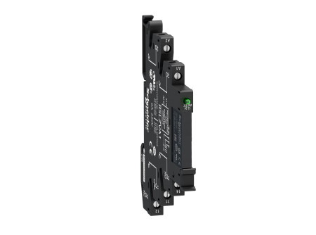 Schneider RSL1PVPU - RSL sorkapocs relé, 1CO, 6A, 230VAC/DC, csavaros foglalattal