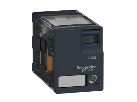 Schneider RXM4AB3P7 - RXM miniatűr relé, 4CO, 6A, 230VAC, LED