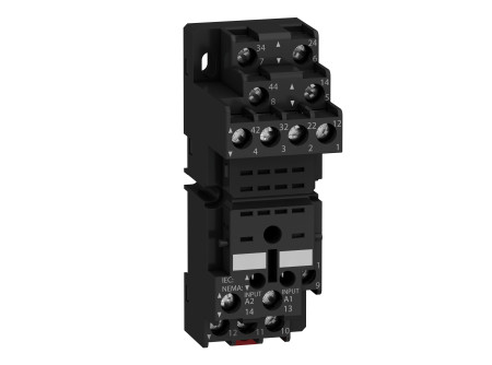 Schneider RXZE2M114 - RXM miniatűr relé foglalat, vegyes elrendezésű, csavaros