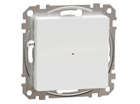 Schneider SDD111381 - SEDNA WISER Univerzális, nyomógombos, LED fényerőszabályzó, fehér