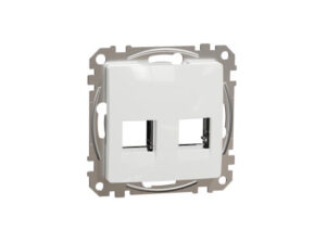 Schneider SDD111442C - ÚJ SEDNA 2xRJ45 adapter, RDM betétekhez, fehér