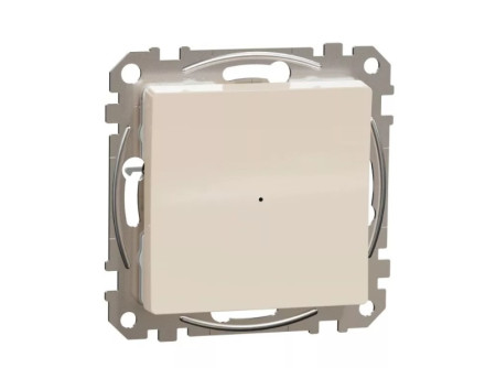 Schneider SDD112381 - SEDNA WISER Univerzális, nyomógombos, LED fényerőszabályzó, alumínium