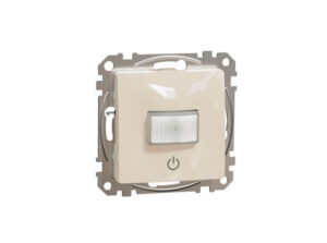 Schneider SDD112504 - ÚJ SEDNA Mozgásérzékelő, nyomóval, 160°, 10A, bézs