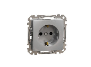Schneider SDD113021 - ÚJ SEDNA 2P+F csatlakozóaljzat biztonsági zsaluval, csavaros bekötés, 16A,