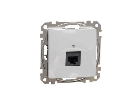 Schneider SDD113466 - ÚJ SEDNA 1xRJ45 Cat6A UTP aljzat, alumínium