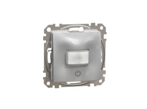 Schneider SDD113504 - ÚJ SEDNA Mozgásérzékelő, nyomóval, 160°, 10A, alumínium