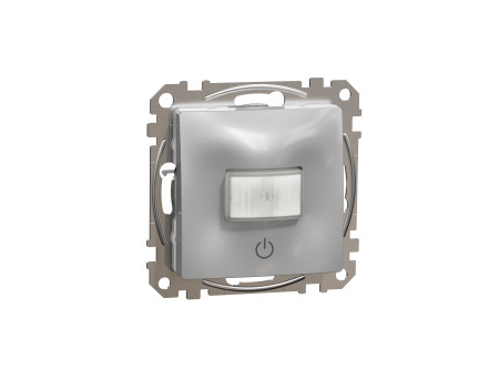 Schneider SDD113504 - ÚJ SEDNA Mozgásérzékelő, nyomóval, 160°, 10A, alumínium