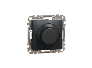 Schneider SDD114502 - ÚJ SEDNA LED fényerőszabályzó, univerzális, 5-200VA, váltóba köthető, antra