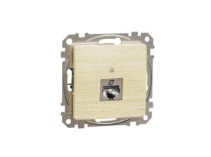 Schneider SDD180466S - ÚJ SEDNA 1xRJ45 Cat6A STP aljzat, nyír