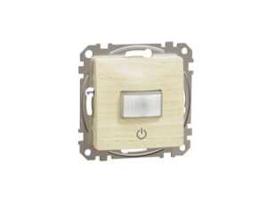 Schneider SDD180504 - ÚJ SEDNA Mozgásérzékelő, nyomóval, 160°, 10A, nyír