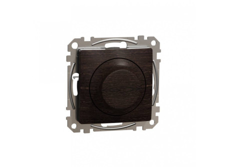 Schneider SDD181502 - ÚJ SEDNA LED fényerőszabályzó, univerzális, 5-200VA, váltóba köthető, wenge
