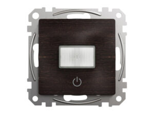Schneider SDD181504 - ÚJ SEDNA Mozgásérzékelő, nyomóval, 160°, 10A, wenge