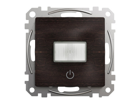 Schneider SDD181504 - ÚJ SEDNA Mozgásérzékelő, nyomóval, 160°, 10A, wenge