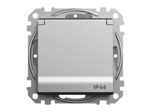 Schneider SDD270023 - ÚJ SEDNA 2P+F csatlakozóaljzat biztonsági zsaluval, csapófedeles, csavaros