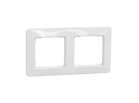 Schneider SDD311802 - SEDNA DESIGN Kettes keret, univerzális, fehér