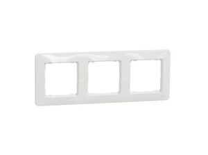 Schneider SDD311803 - SEDNA DESIGN Hármas keret, univerzális, fehér