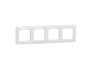 Schneider SDD311804 - SEDNA DESIGN Négyes keret, univerzális, fehér