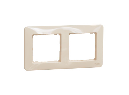 Schneider SDD312802 - SEDNA DESIGN Kettes keret, univerzális, bézs