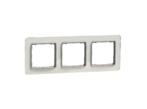 Schneider SDD360803 - SEDNA ELEMENTS Hármas keret, univerzális, opál
