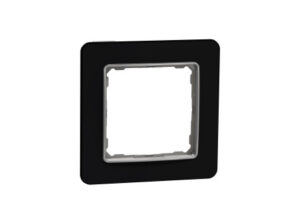 Schneider SDD361801 - SEDNA ELEMENTS Egyes keret, kristályfekete