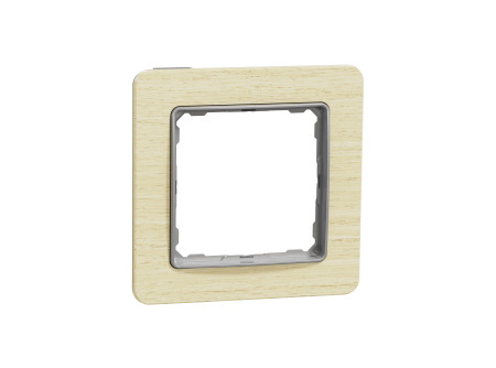 Schneider SDD380801 - SEDNA ELEMENTS Egyes keret, nyír