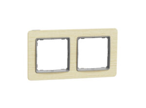 Schneider SDD380802 - SEDNA ELEMENTS Kettes keret, univerzális, nyír