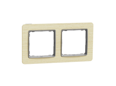 Schneider SDD380802 - SEDNA ELEMENTS Kettes keret, univerzális, nyír