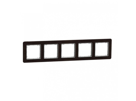Schneider SDD381805 - SEDNA ELEMENTS Ötös keret, univerzális, wenge