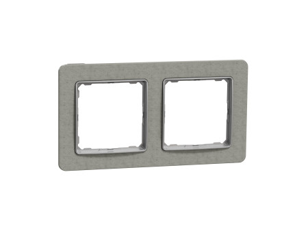 Schneider SDD390802 - SEDNA ELEMENTS Kettes keret, univerzális, cement