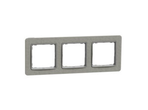 Schneider SDD390803 - SEDNA ELEMENTS Hármas keret, univerzális, cement