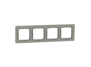 Schneider SDD390804 - SEDNA ELEMENTS Négyes keret, univerzális, cement