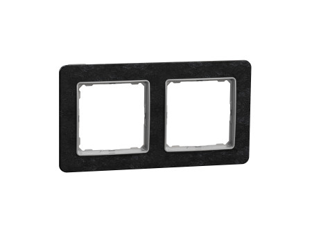 Schneider SDD391802 - SEDNA ELEMENTS Kettes keret, univerzális, pala