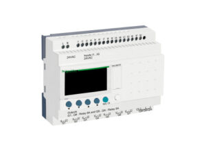 Schneider SR3B261B - 26 I/O, relés, óra, 24VAC