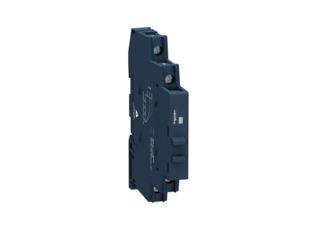 Schneider SSM1A16BD - SSM szilárdtestrelé, 1f, nullfesz kapcs, 1NO, 24...280VAC, 6A, 24VDC