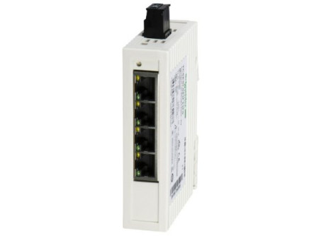 Schneider TCSESL043F23F0 - ConneXium Lite switch, 4 x TX réz, menedzselhető