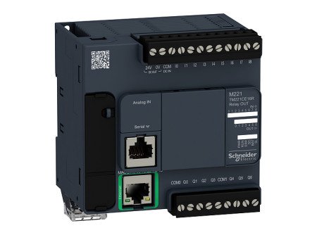 Schneider TM221CE16R - M221 vez.-16IO Relé ETH. KOMP.