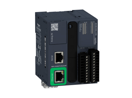 Schneider TM221ME16R - M221 vez.-16IO Relé ETH. MOD.